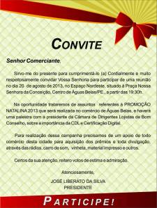 Convite CDL
